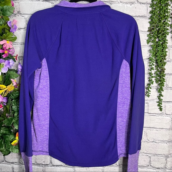 §🌼3/$30🌼SO Purple Half Zip Pullover Sweater Size Medium - Picture 11 of 14